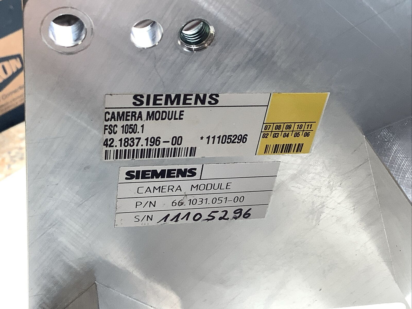 DALSA HS-40-04K40 LINE SCAN SIEMENS HEAD 66.1031.098-01 CAMERA MODULE U3S