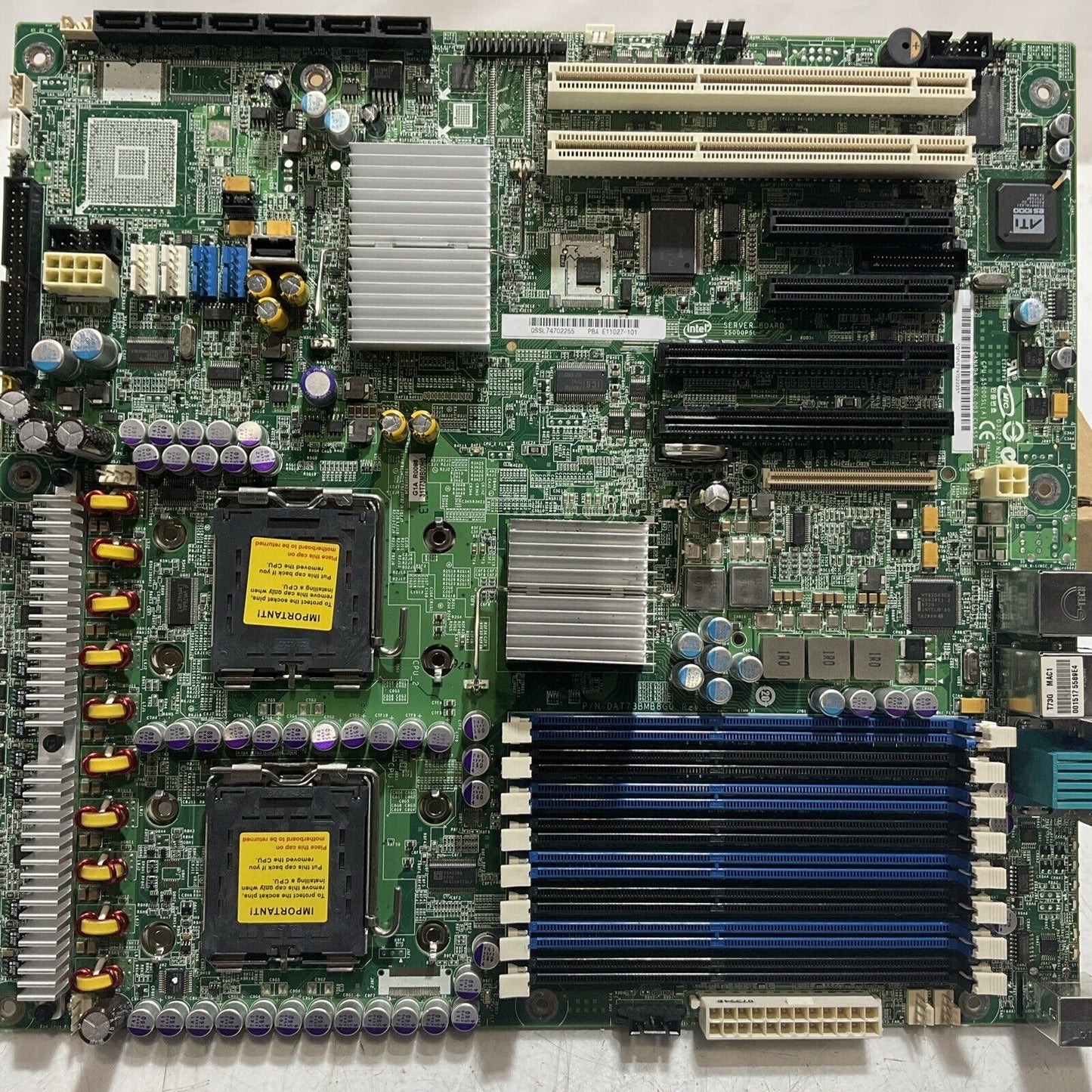 INTEL S5000PSL MOTHERBOARD CIRCUIT BOARD U3S