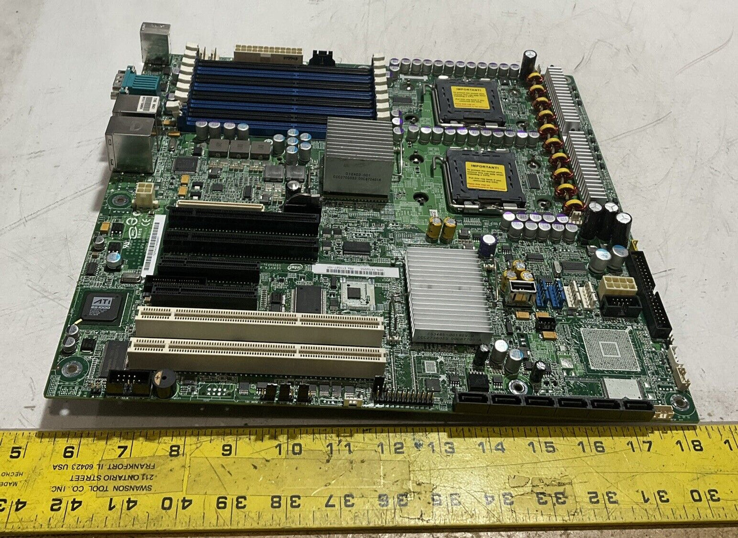 INTEL S5000PSL MOTHERBOARD CIRCUIT BOARD U3S