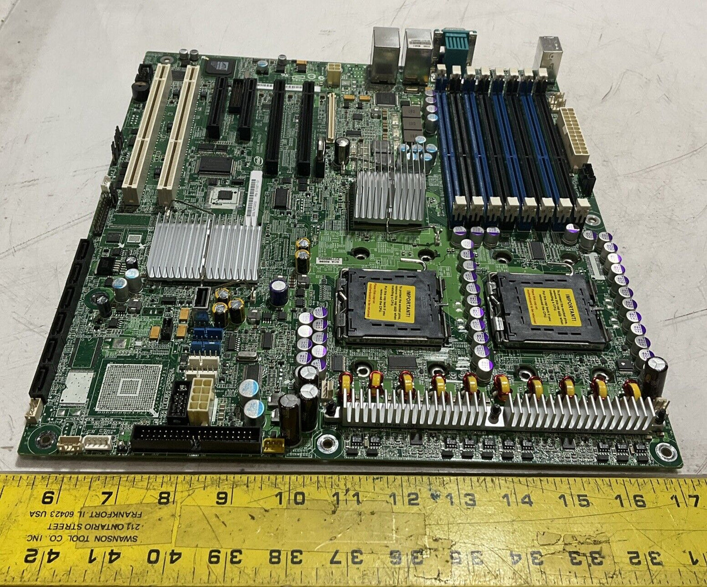 INTEL S5000PSL MOTHERBOARD CIRCUIT BOARD U3S