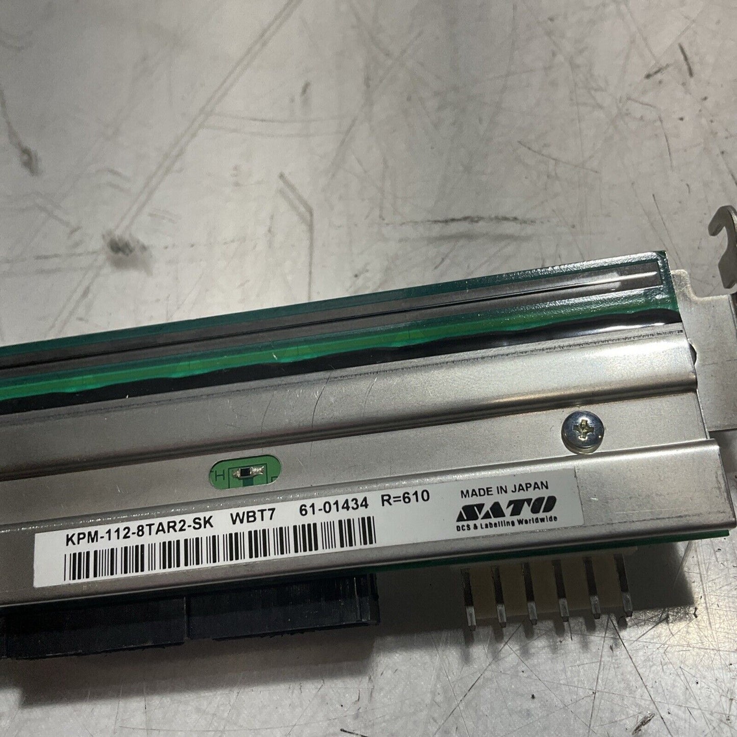 SATO WWGT05810 kpm-112-8tar2-sk GENUINE PRINT HEAD  U3S