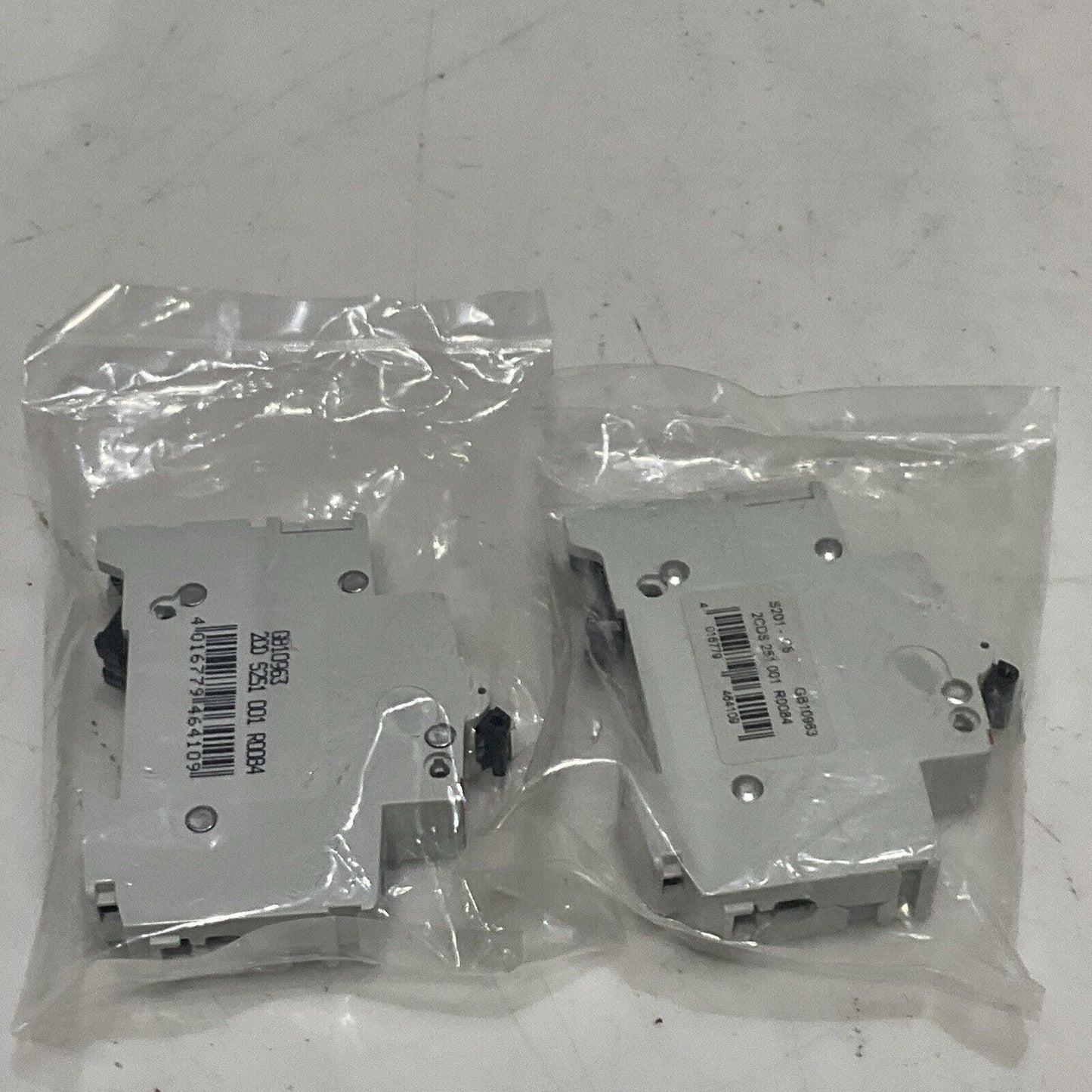 ABB S 201 C 8 S201-C8 MINI CIRCUIT BREAKER 230/400 LOT OF 2 U3S