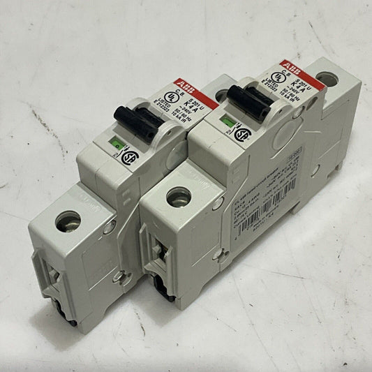 ABB S 201 U K4 A S201U-K4 MINI CIRCUIT BREAKER 240V 50/60HZ LOT OF 2 U3S