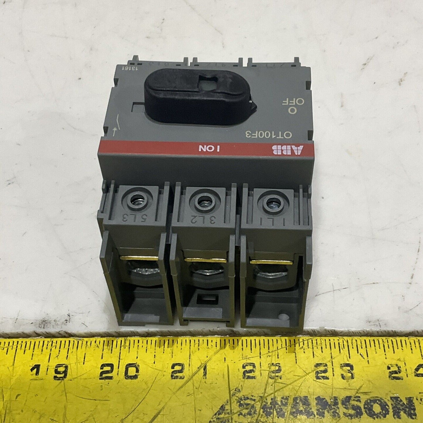 ABB 1SCA105004R1001 OT100F3 DISCONNECTOR SWITCH 100A U3S