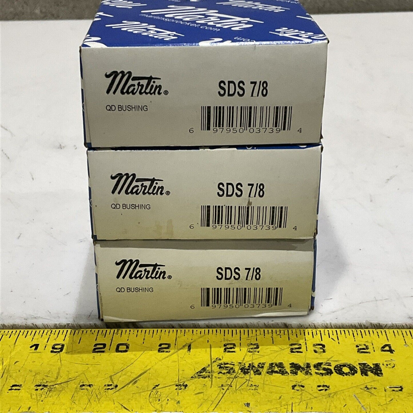 MARTIN SDS 7/8 QD BUSHING 7/8 LOT OF 3 U3S