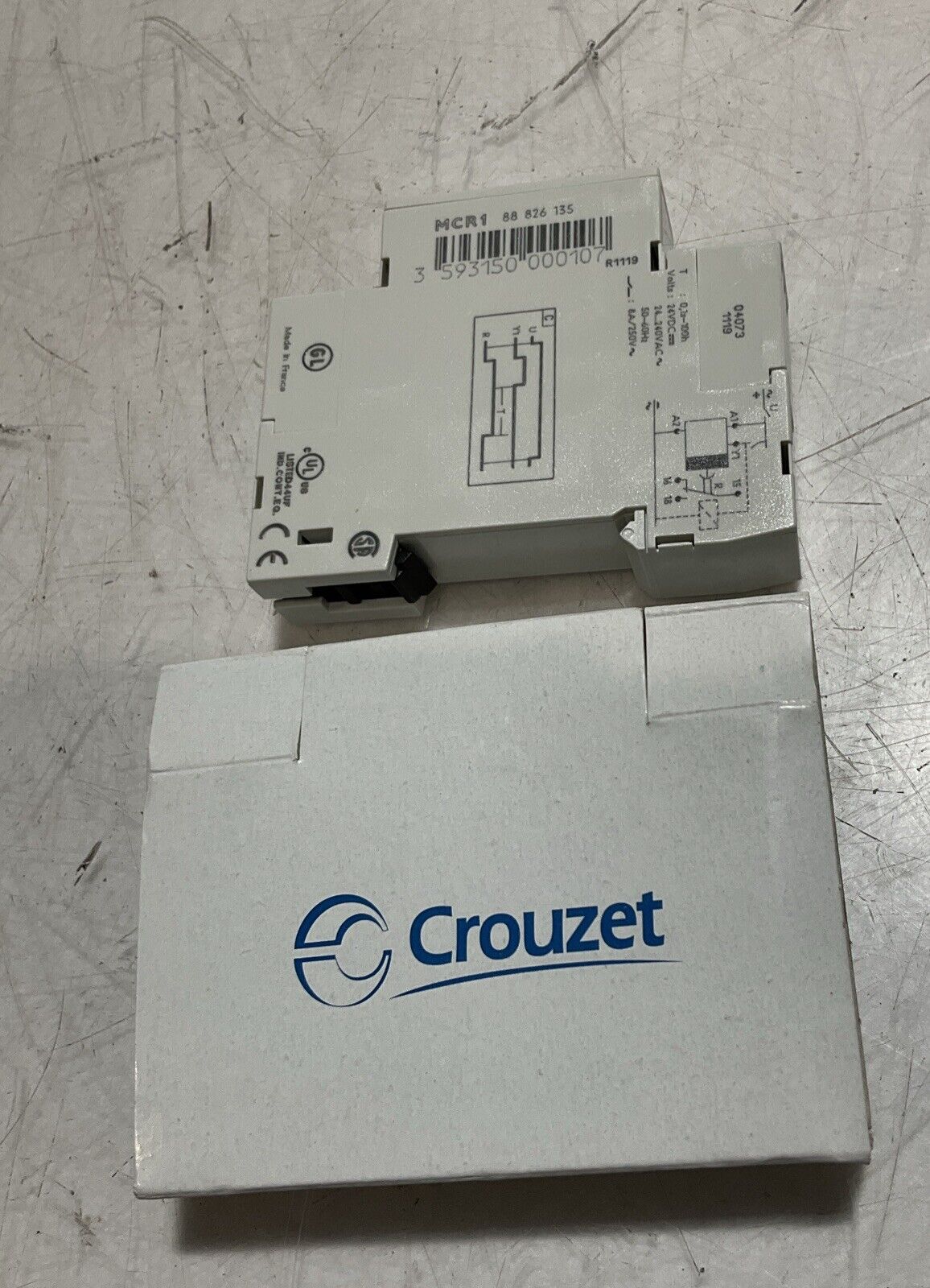 CROUZET 88826135 TIMER CHRONOS 2 DELAY INDUSTRIAL AUTOMATION  AND CONTROLS U3S