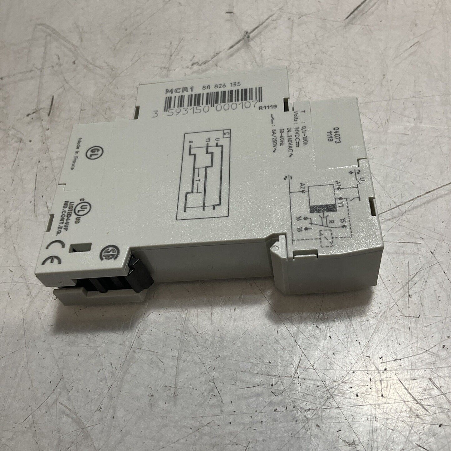 CROUZET 88826135 TIMER CHRONOS 2 DELAY INDUSTRIAL AUTOMATION  AND CONTROLS U3S