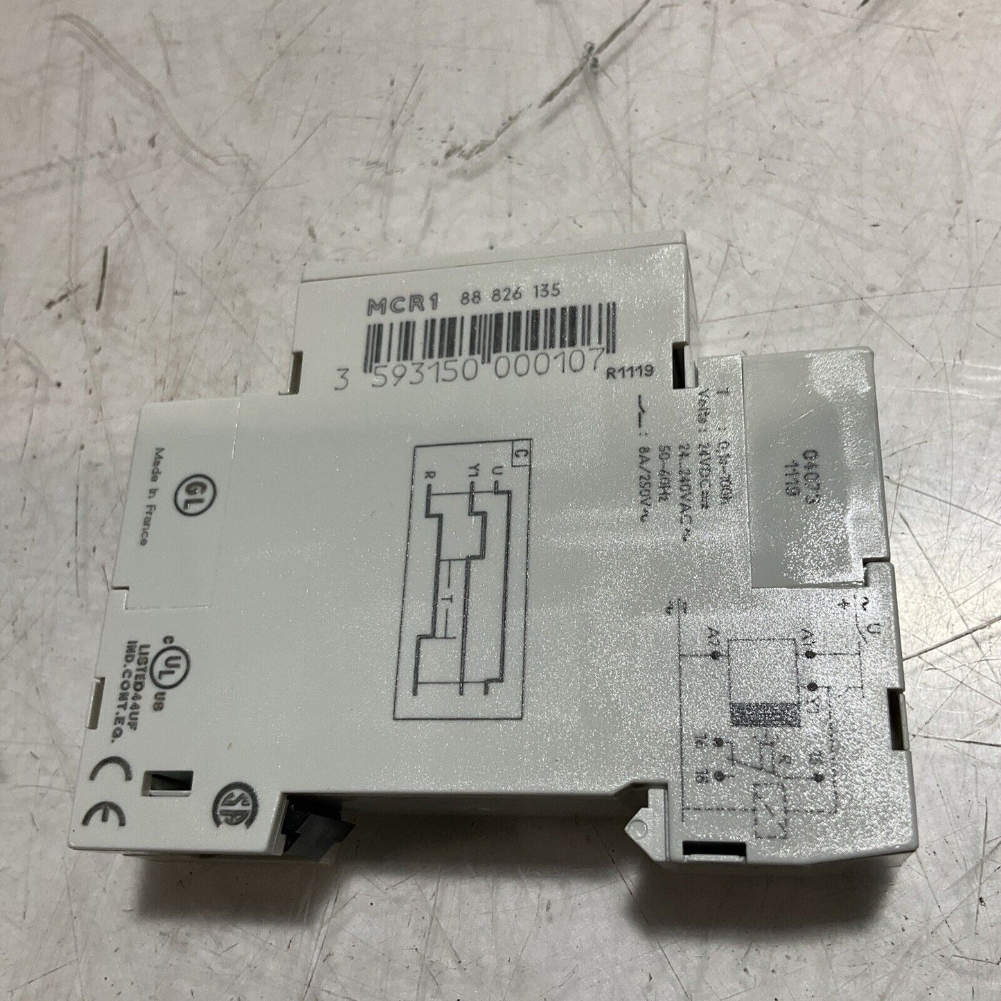 CROUZET 88826135 TIMER CHRONOS 2 DELAY INDUSTRIAL AUTOMATION  AND CONTROLS U3S