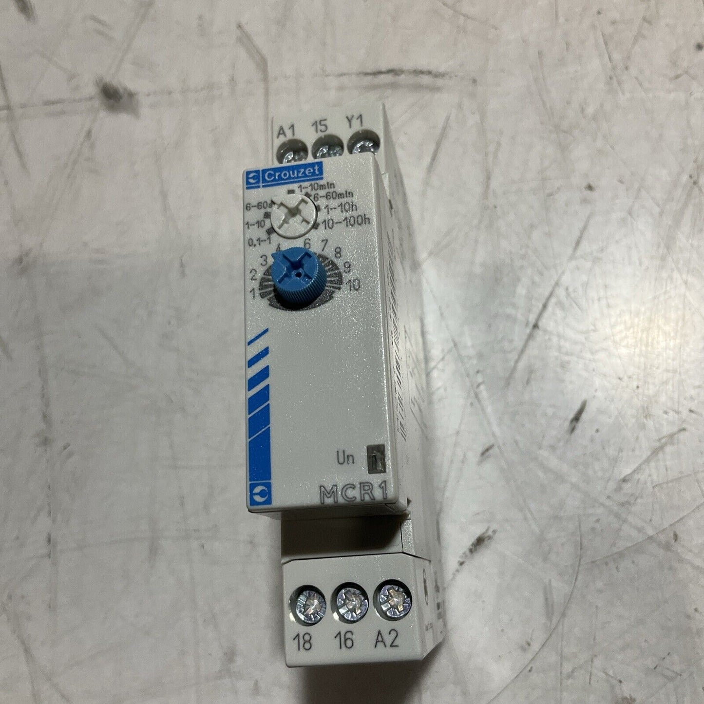 CROUZET 88826135 TIMER CHRONOS 2 DELAY INDUSTRIAL AUTOMATION  AND CONTROLS U3S