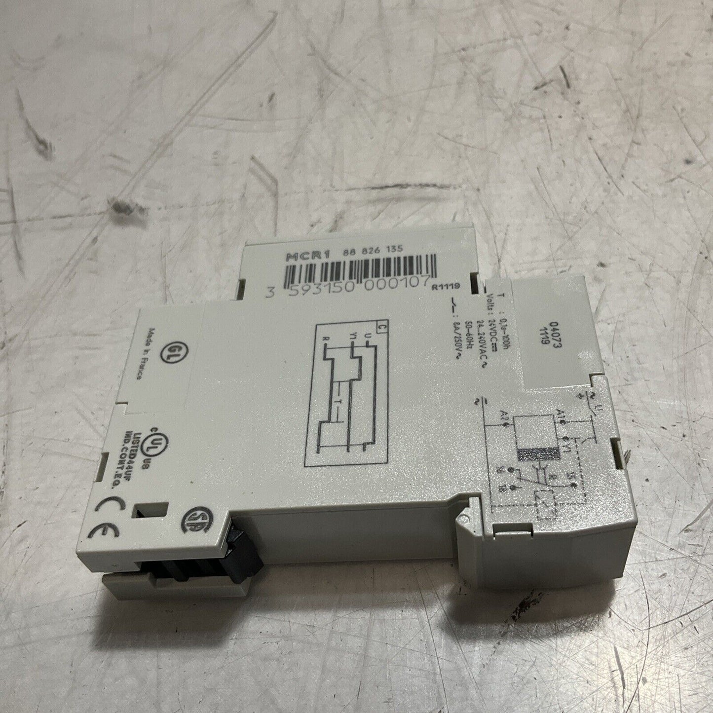 CROUZET 88826135 TIMER CHRONOS 2 DELAY INDUSTRIAL AUTOMATION  AND CONTROLS U3S