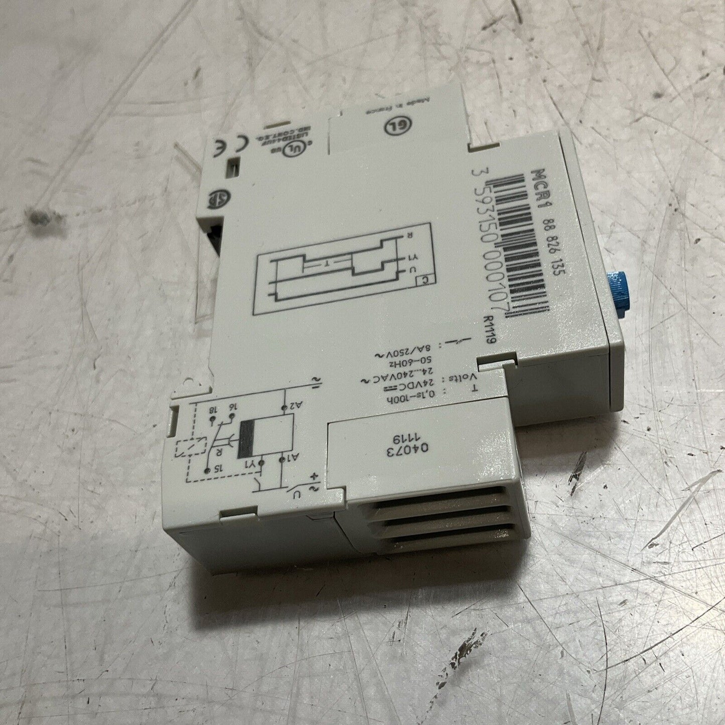 CROUZET 88826135 TIMER CHRONOS 2 DELAY INDUSTRIAL AUTOMATION  AND CONTROLS U3S
