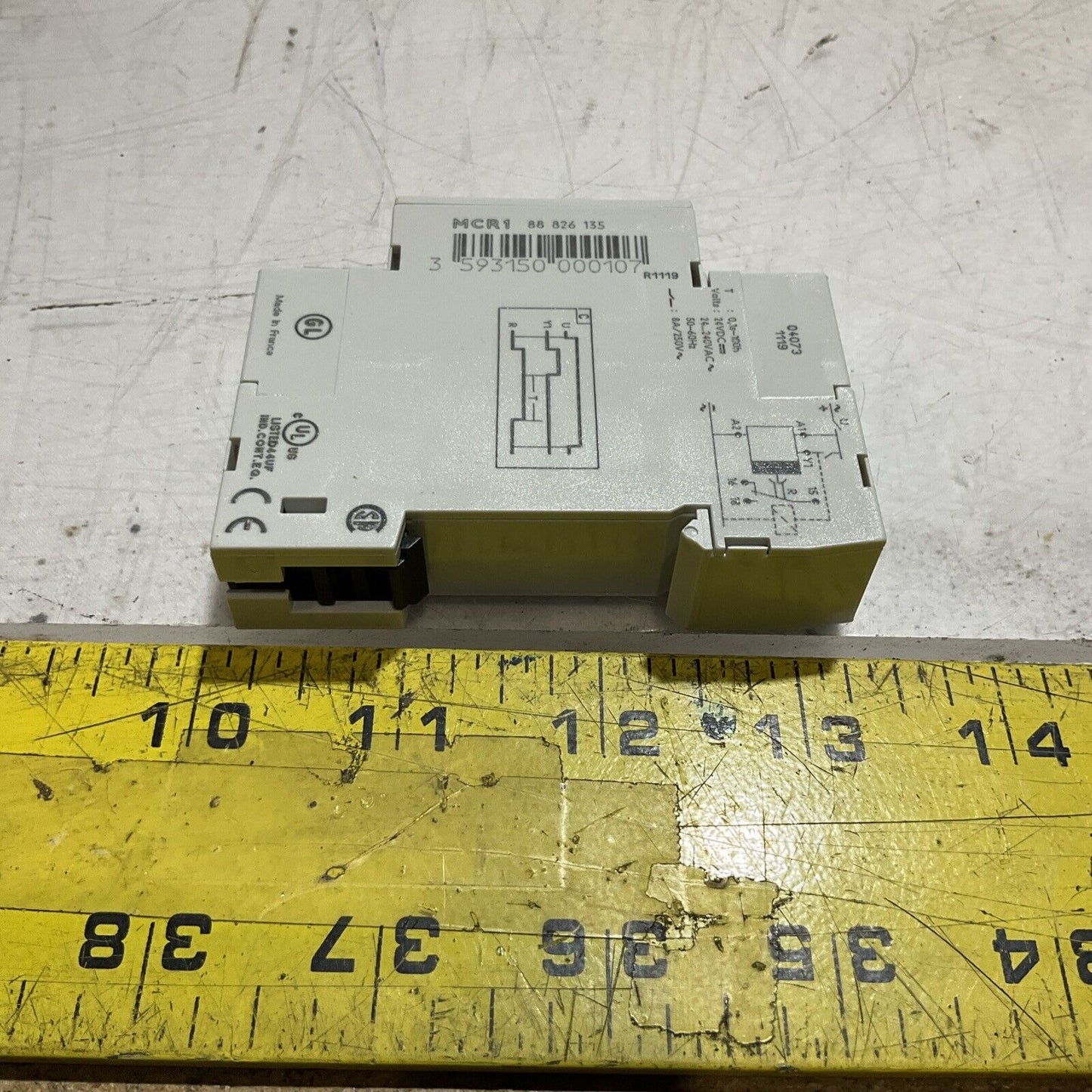 CROUZET 88826135 TIMER CHRONOS 2 DELAY INDUSTRIAL AUTOMATION  AND CONTROLS U3S
