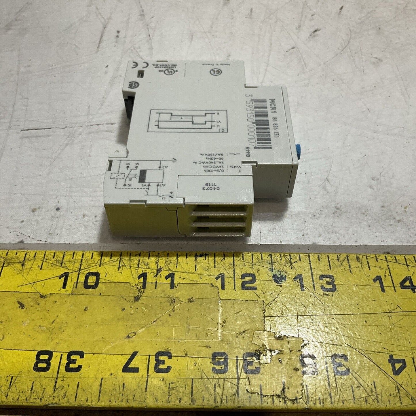 CROUZET 88826135 TIMER CHRONOS 2 DELAY INDUSTRIAL AUTOMATION  AND CONTROLS U3S