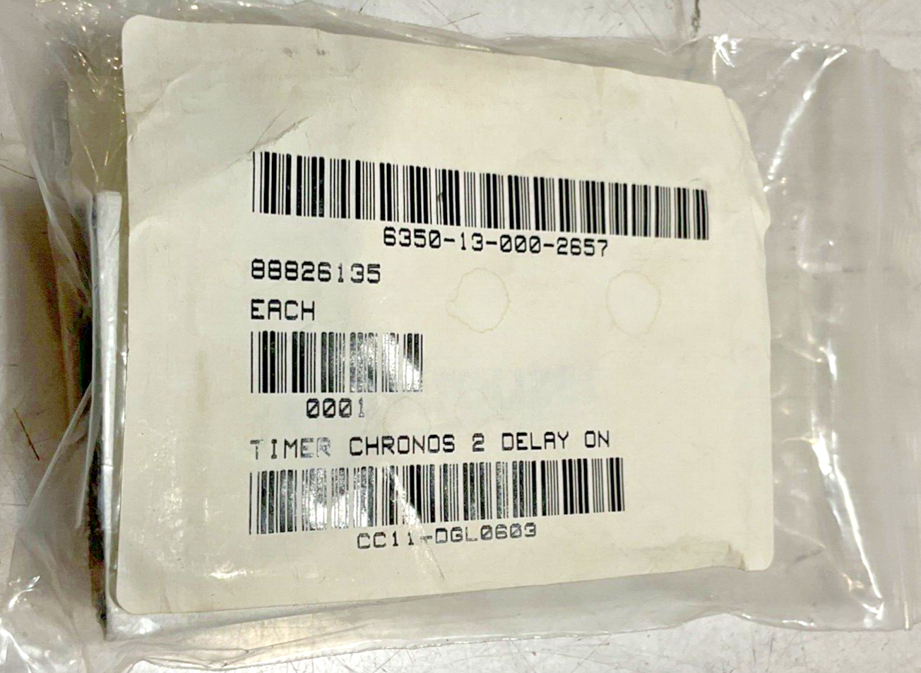 CROUZET 88826135 TIMER CHRONOS 2 DELAY INDUSTRIAL AUTOMATION  AND CONTROLS U3S