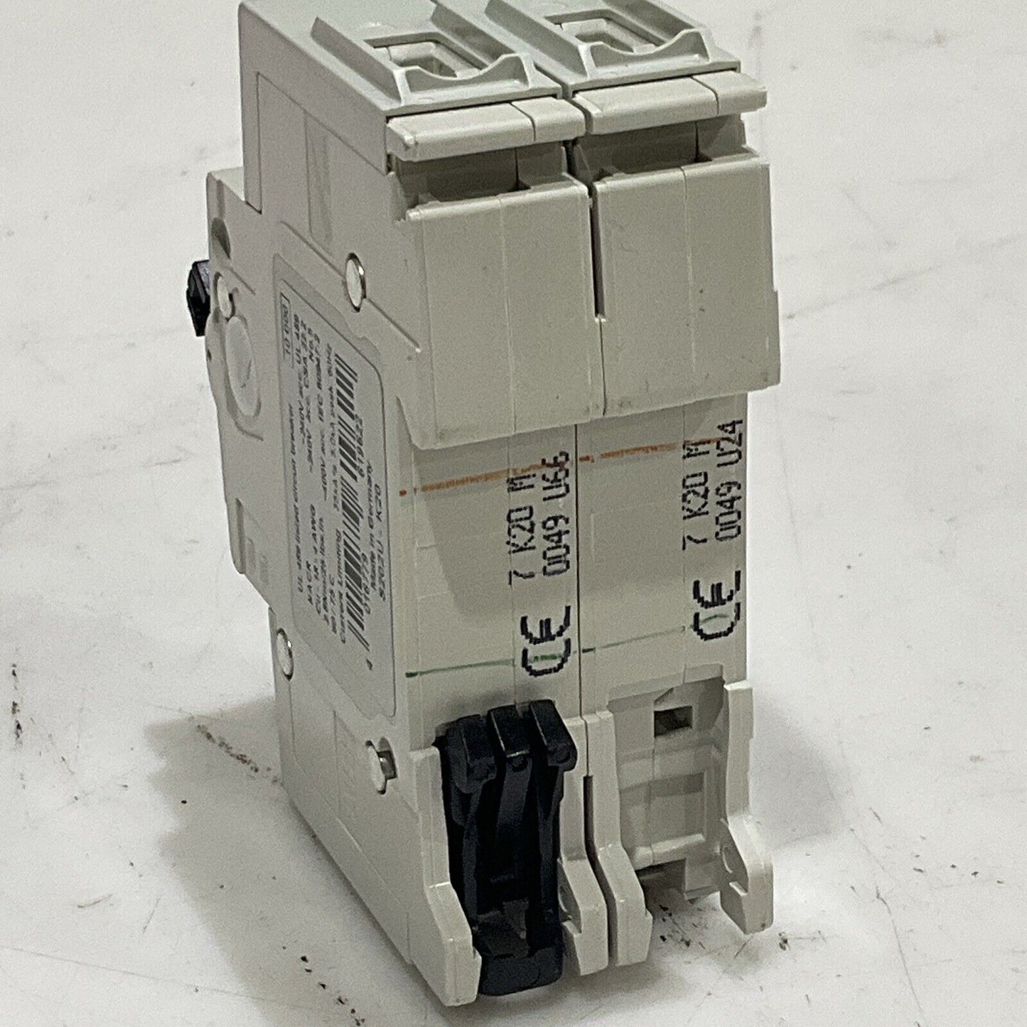 ABB S202U K 60 A CIRCUIT BREAKER 50/60 HZ 2 POLE 240V U3S