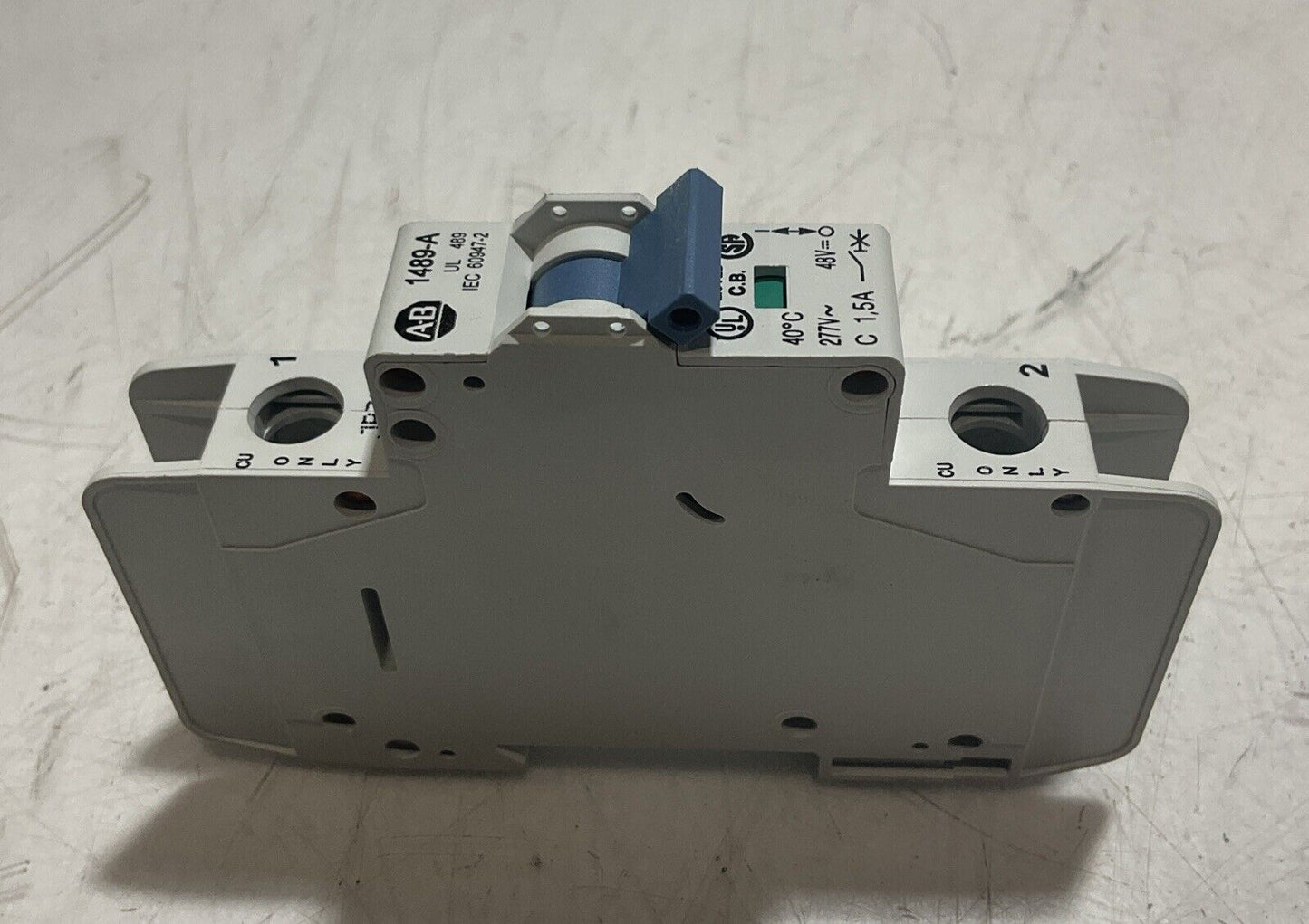 A-B  1489-A  MINIATURE CIRCUIT BREAKER  1 POLE  U3S