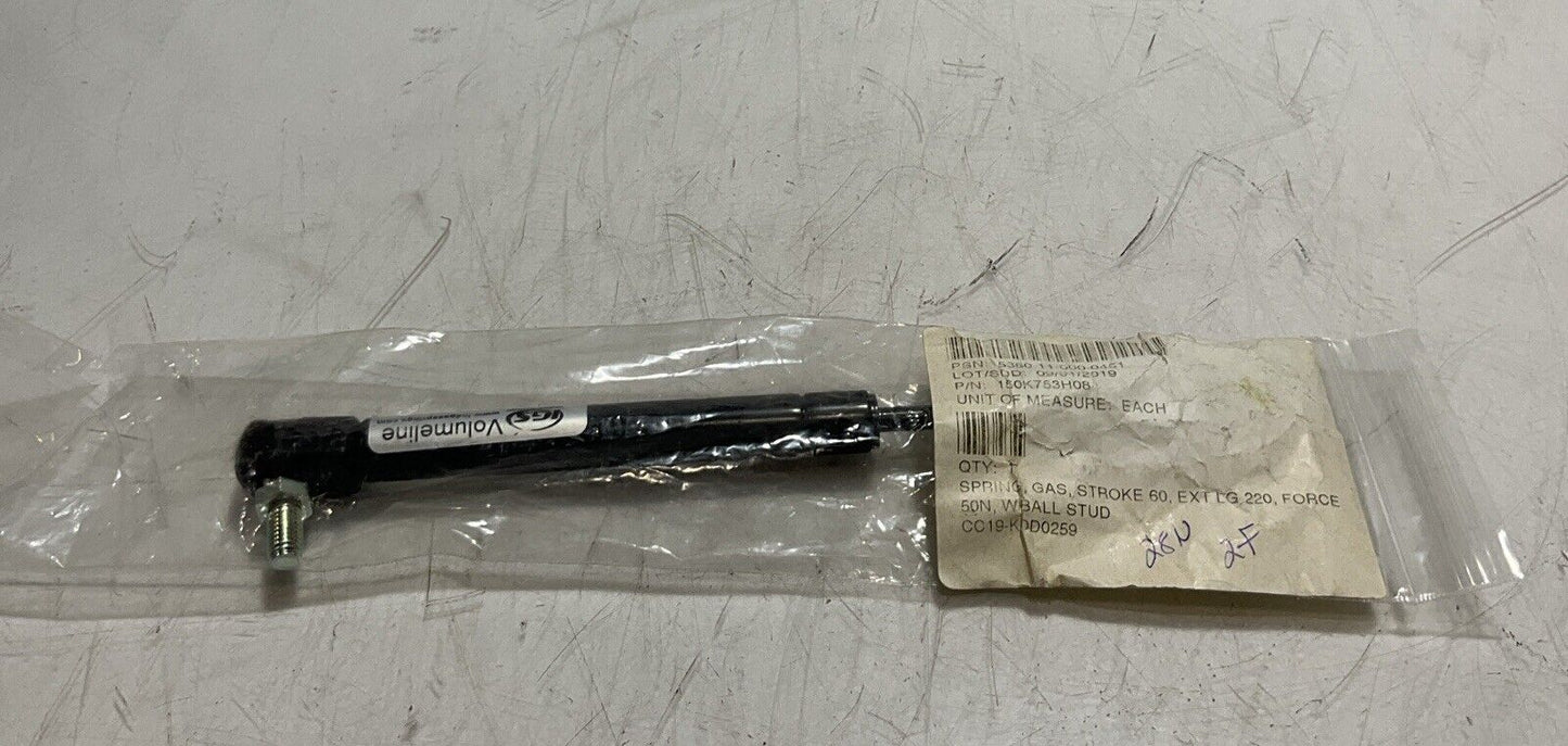 IGS VOLUMELINE  66U060184ZZ0050 HIGH PRESSURE SPRING GAS  10LBS FORCE  U3S