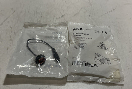 SICK  ZT1-N0700S02  SENSOR  PROXIMITY BELT TAB LOCATION 30VDC  LOT OF 2 U3S