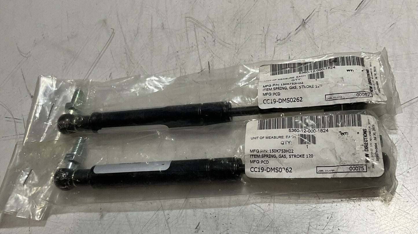 IGS VOLUMELINE  66U057151ZZ0050 30/19  SPRING GAS STROKE 120 10LBS LOT OF 2  U3S