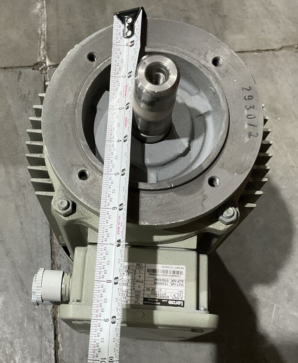 LENZE MDEMARS100-32B DRIVE MOTOR KTY3TKO 3KW 1415RPM 3PH 230V U3S