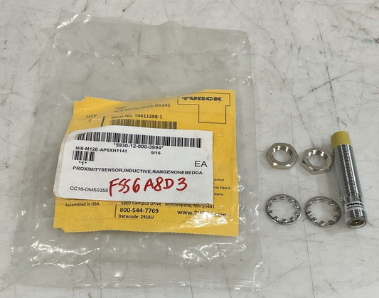 TURCK NI 8-M12E-AP6X-H1141 INDUCTIVE PROXIMITY SENSOR U3S
