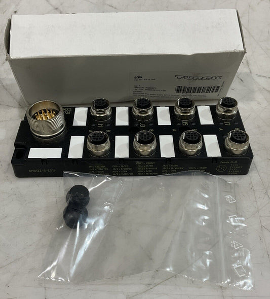 TURCK 8MB12Z-5-CS19 8028572 ACTUATOR AND SENSOR JUNCTION BOX U3S