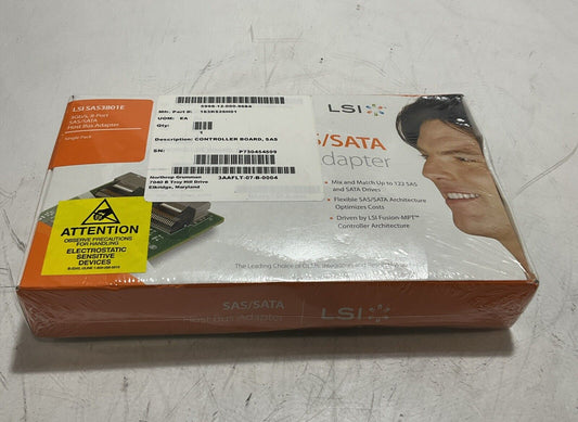 LSI  SAS3801E SAS/SATA HOST BUST  ADAPTER CONTROLLER  CIRCUIT BOARD  U3S