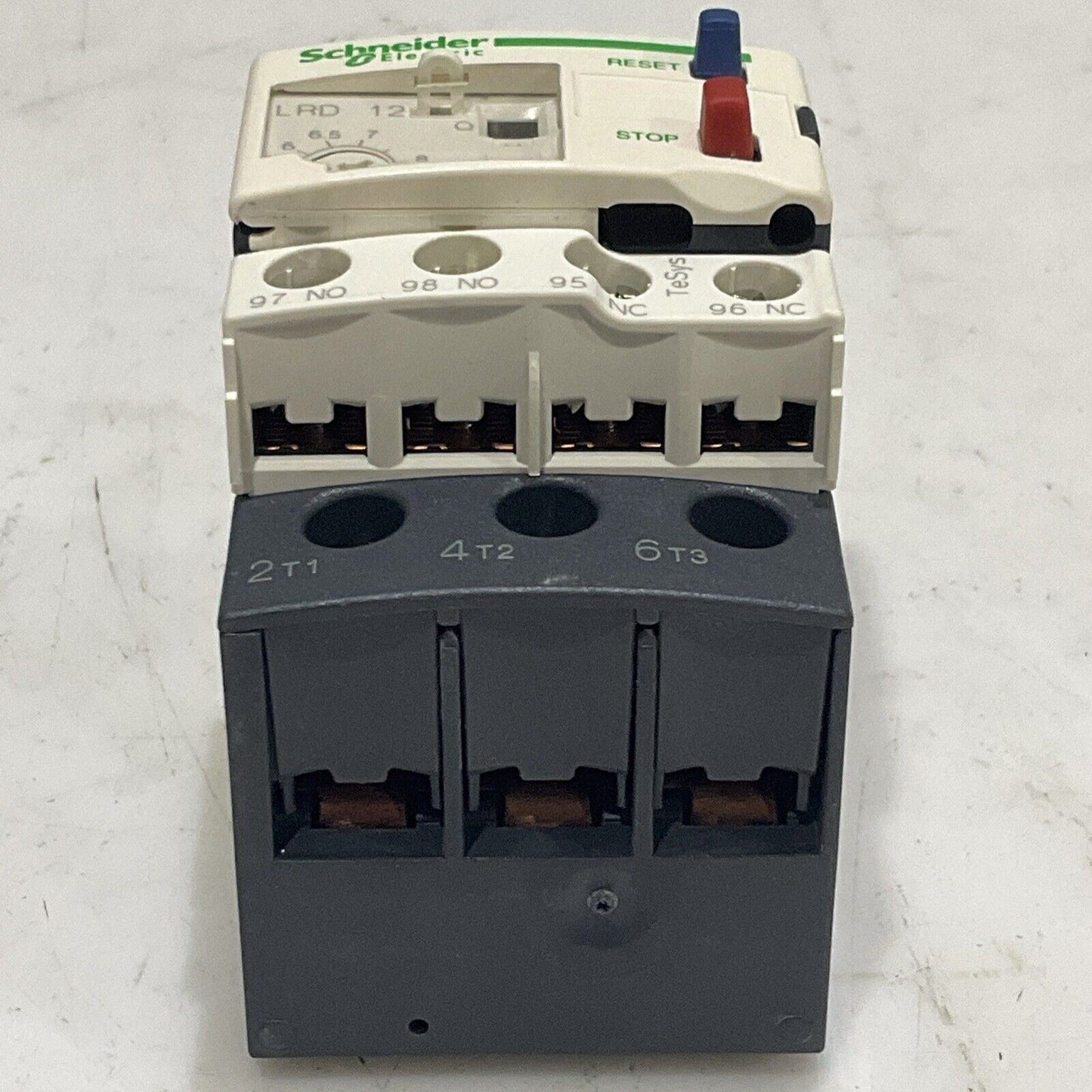 SCHNEIDER ELECTRIC LRD12 TESYS 034680 OVERLOAD RELAY 5.5-8A U3S