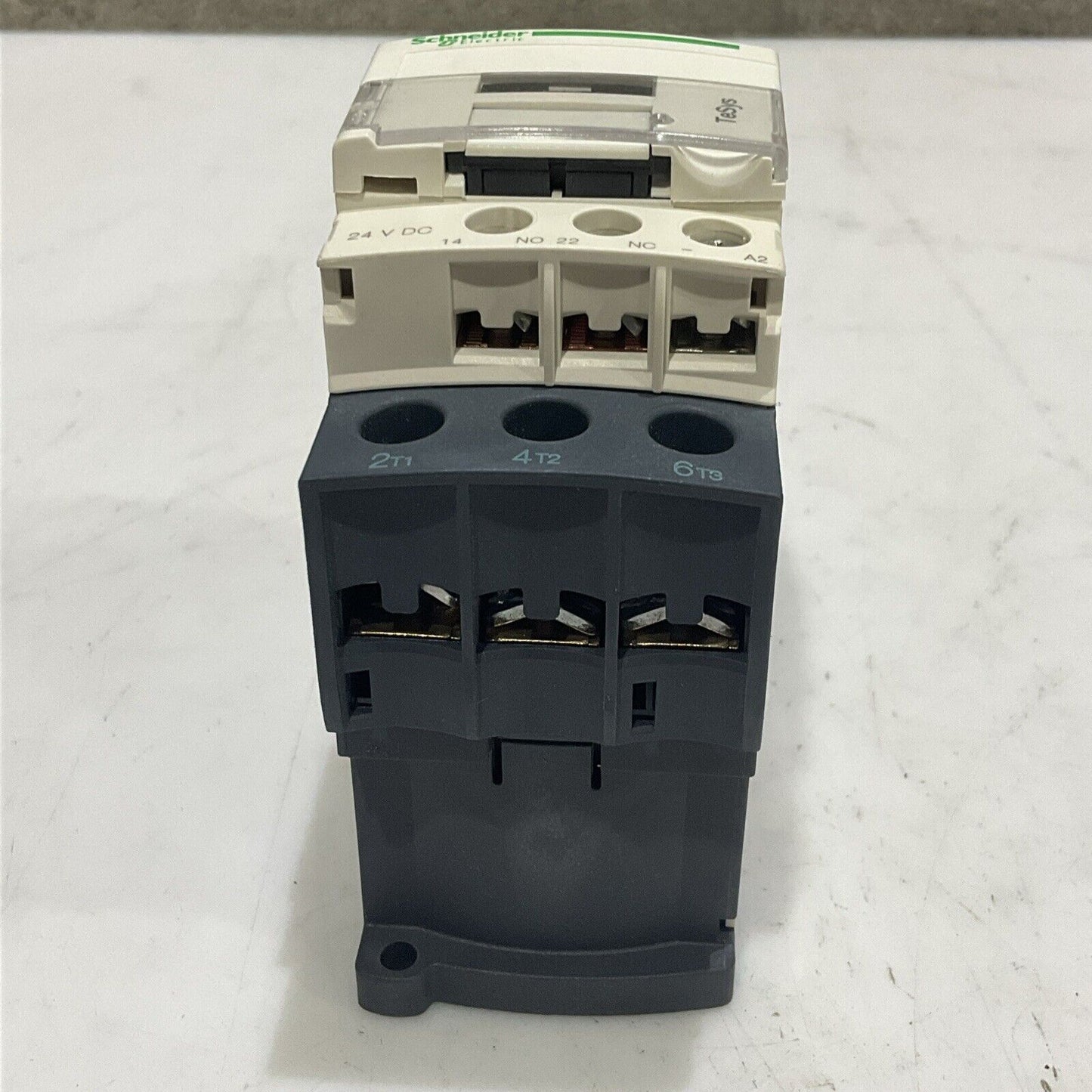 SCHNEIDER ELECTRIC LAD4TBDL LC1D25 CONTACTOR 25A  600V 50/60 HZ U3S