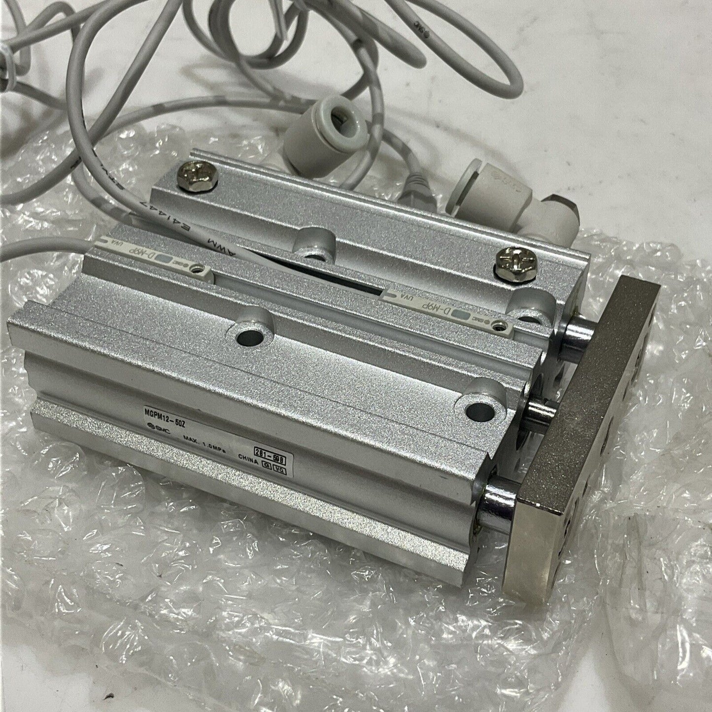 SMC MGPM12-50Z COMPACT GUIDED PNEUMATIC CYLINDER U3S