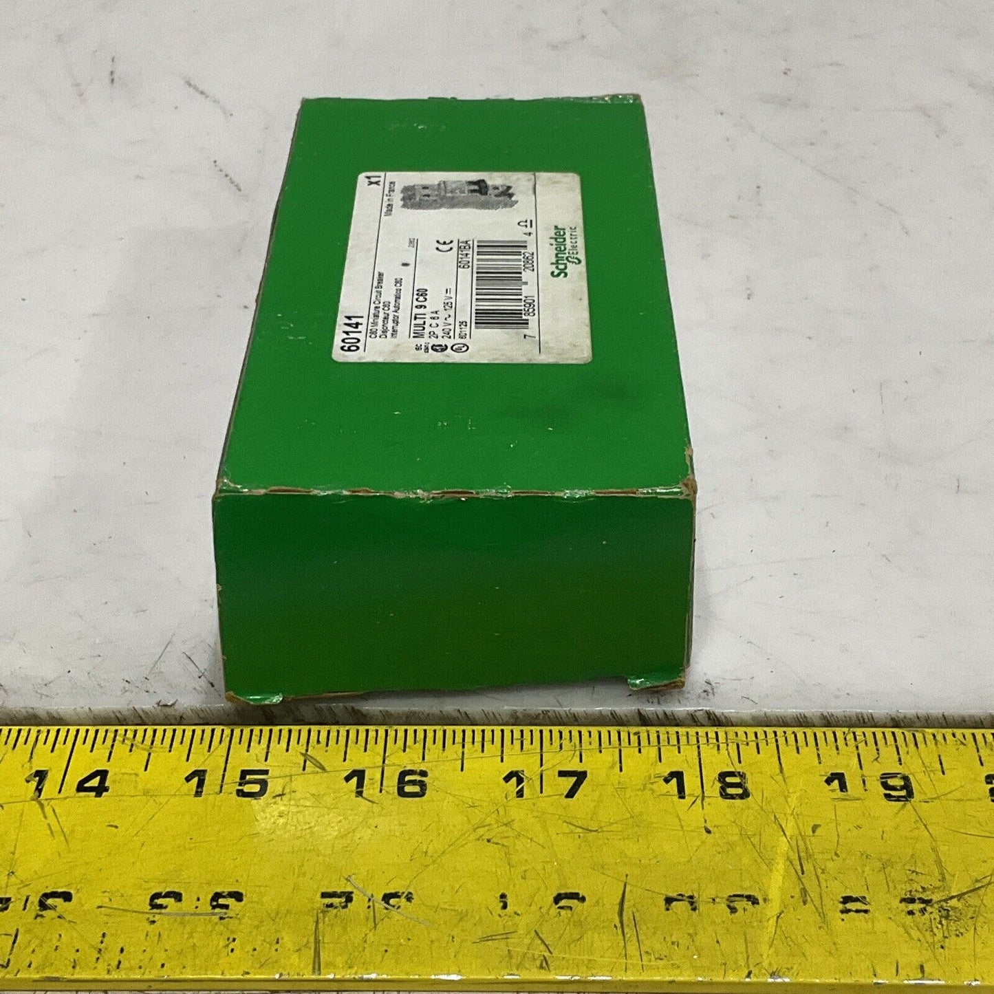 SCHNEIDER ELECTRIC MULTI 9 C60 2P C6A 60141 MINI CIRCUIT BREAKER 240V 125V U3S