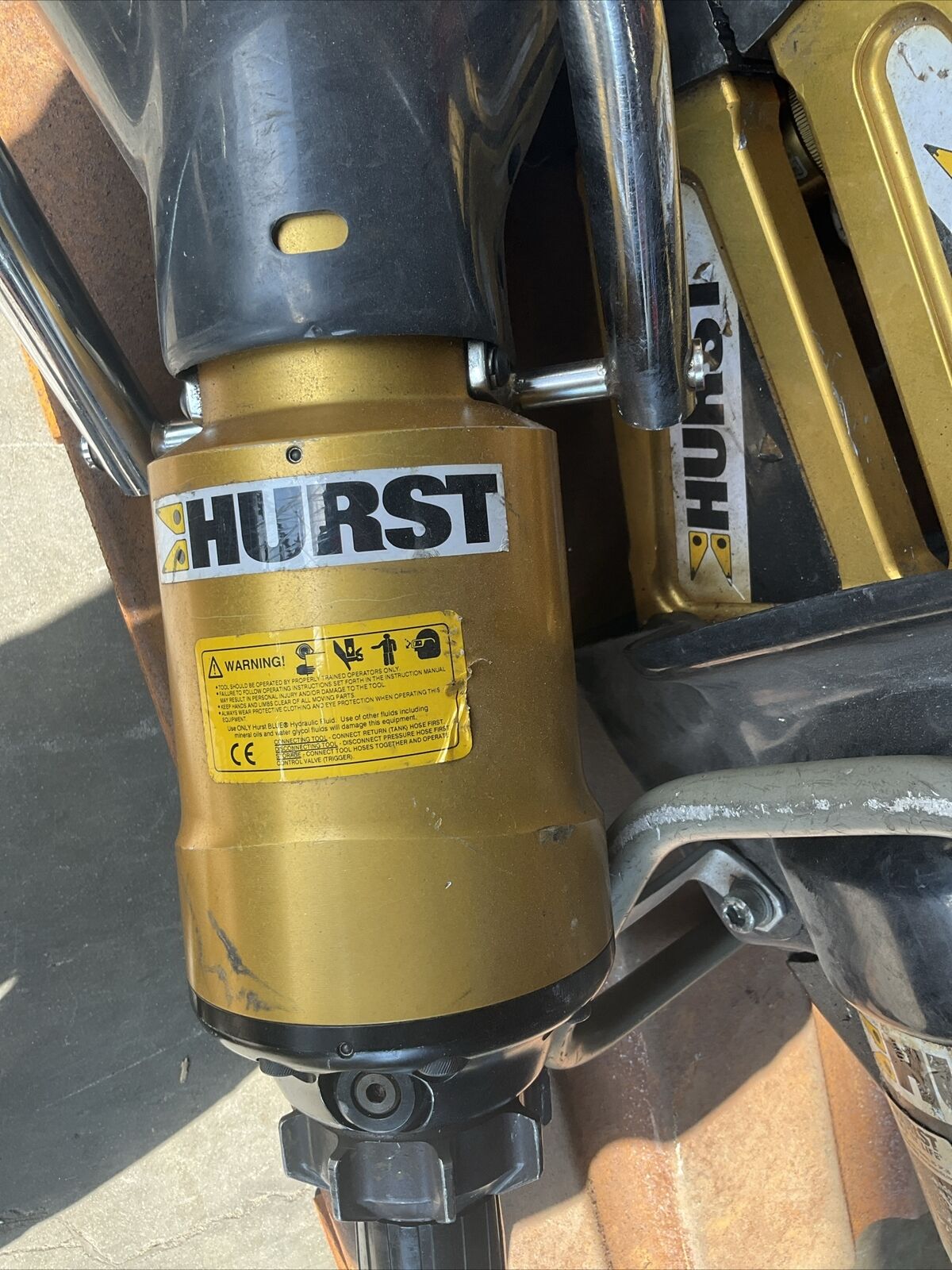 HURST JAWS OF LIFE SYSTEM, SPREADER CUTTER GAS HYDRAULIC PUMP, HOSE REELS, ETC