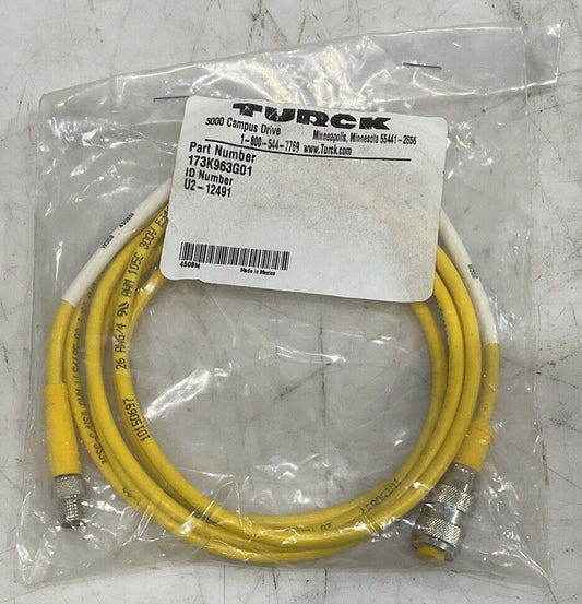 TURCK 173K963G01 U2-12491 RHS JBC:4 W359 CABLE ASSEMBLY U3S