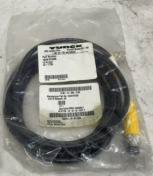 TURCK 164K157G05 U2-17765 CABLE ASSEMBLY U3S
