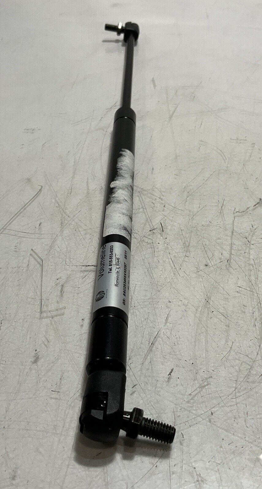 IGS VOLUMELINE 8AU203468XX0267 05/11  HIGH PRESSURE GAS SPRING 60LBS FORCE  U3S