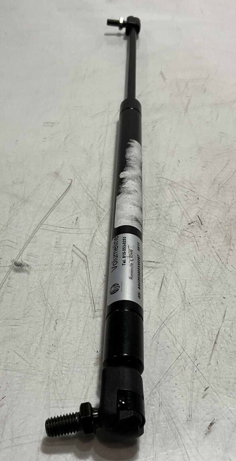 IGS VOLUMELINE 8AU203468XX0267 05/11  HIGH PRESSURE GAS SPRING 60LBS FORCE  U3S