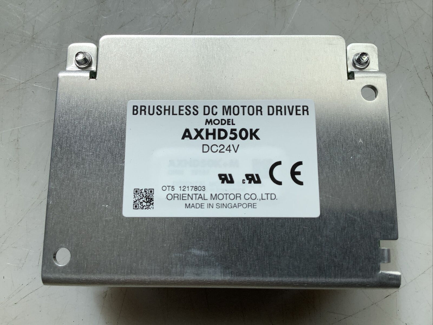 ORIENTAL MOTOR AXHD50K BRUSHLESS DC MOTOR DRIVE U3S