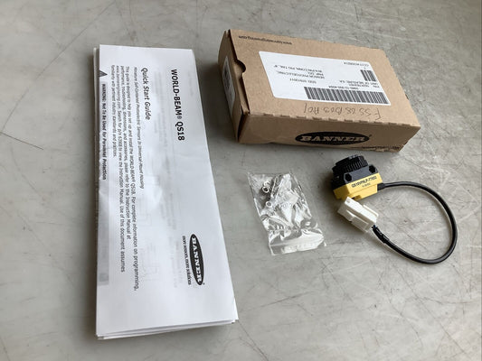 BANNER QS18VP6LP-77853 PHOTOELECTRIC SENSOR U3S