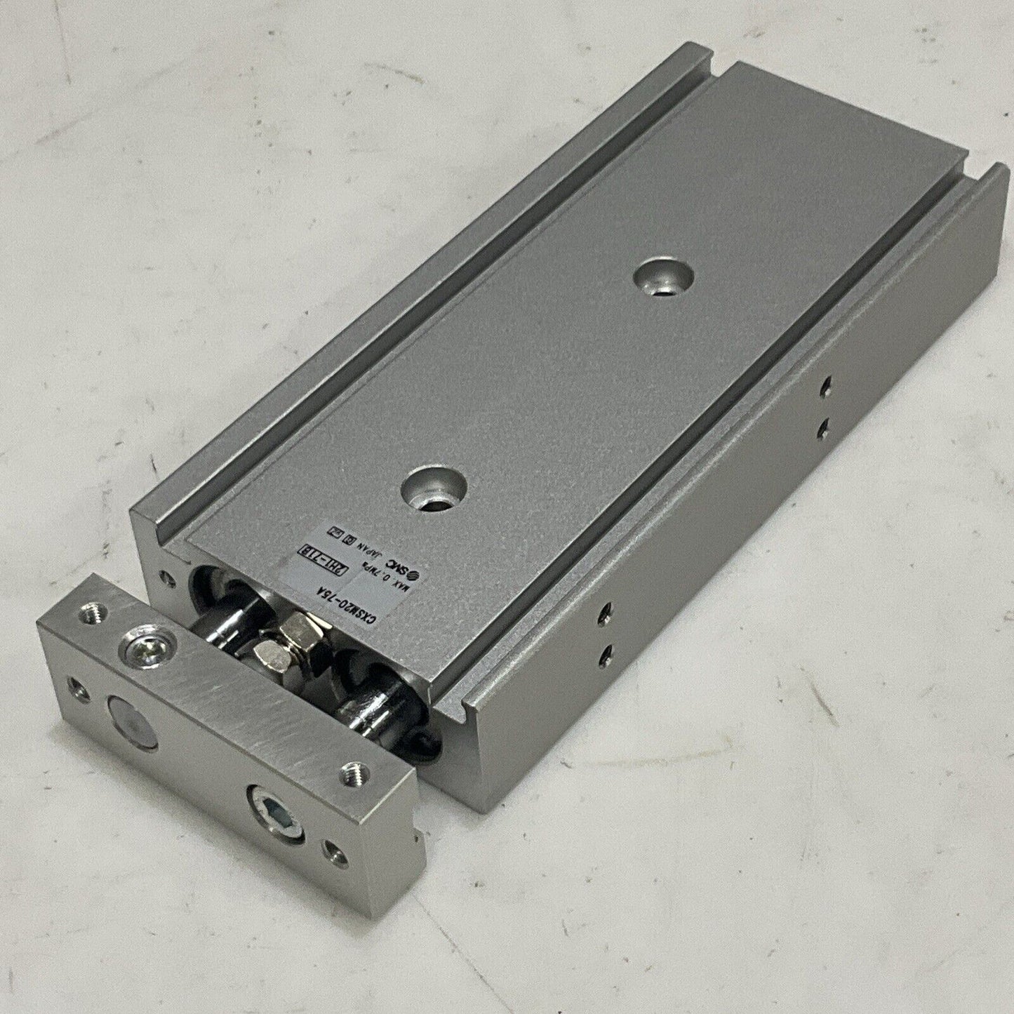 SMC CXSM20-75A CXS0G08 PNEUMATIC CYLINDER 20MM BORE X 75 STROKE DUAL ROD U3S