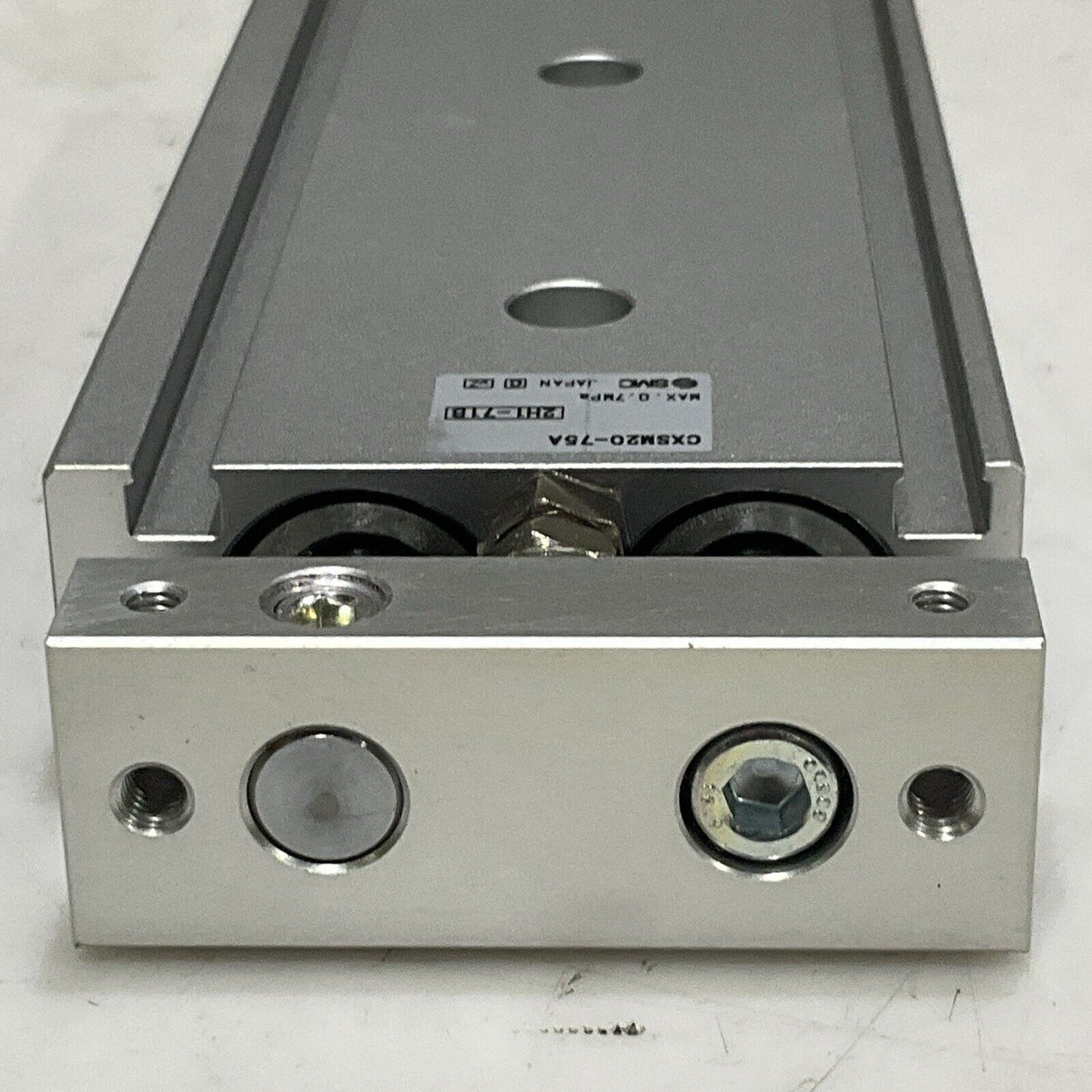 SMC CXSM20-75A CXS0G08 PNEUMATIC CYLINDER 20MM BORE X 75 STROKE DUAL ROD U3S