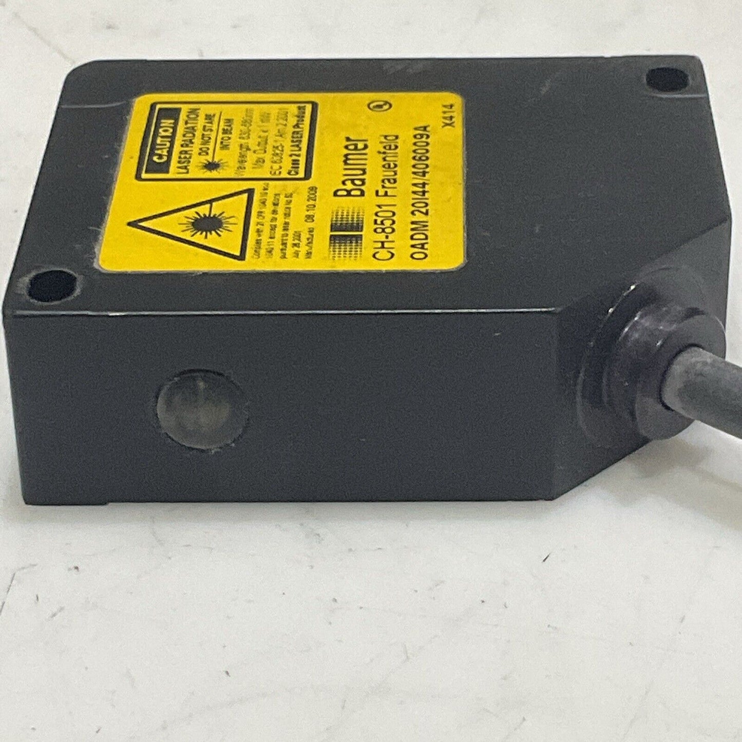 BAUMER OADM 20I44/406009A PHOTOELECTRIC DISTANCE SENSOR LONG 28V RANGE 675NM U3S
