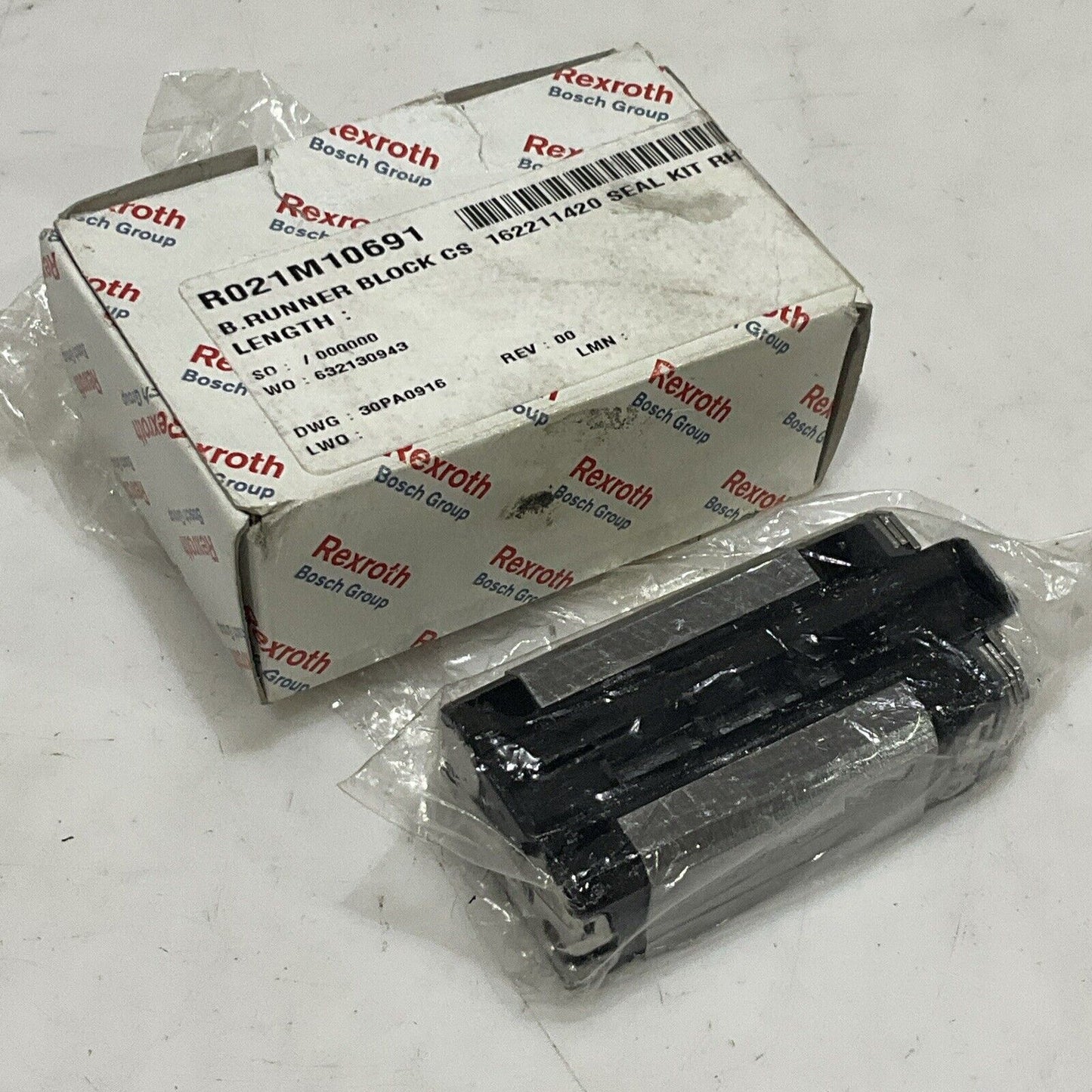 REXROTH R162211420 RUNNER BLOCK SEAL KIT R320103184 (2015-02) LOT OF 5 U3S