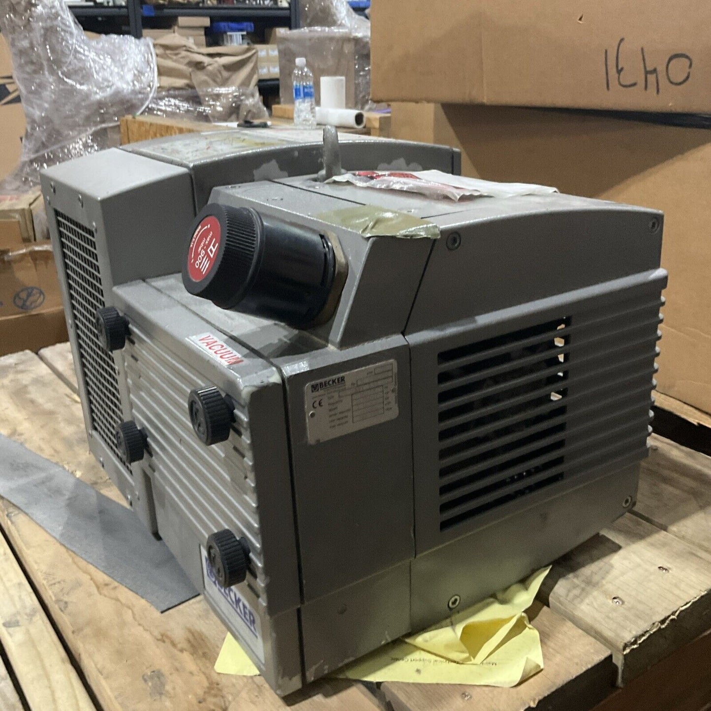 2009 BECKER D2388787 KVT 3.60 VACCUM PUMP 50/60HZ 1420/1715 RPM 1.35/1.70 KW U3S