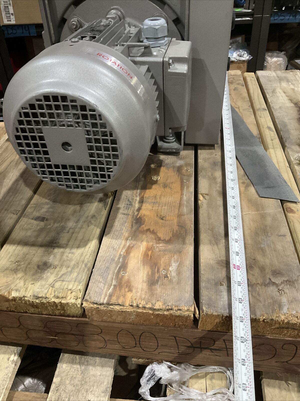 2009 BECKER D2388787 KVT 3.60 VACCUM PUMP 50/60HZ 1420/1715 RPM 1.35/1.70 KW U3S
