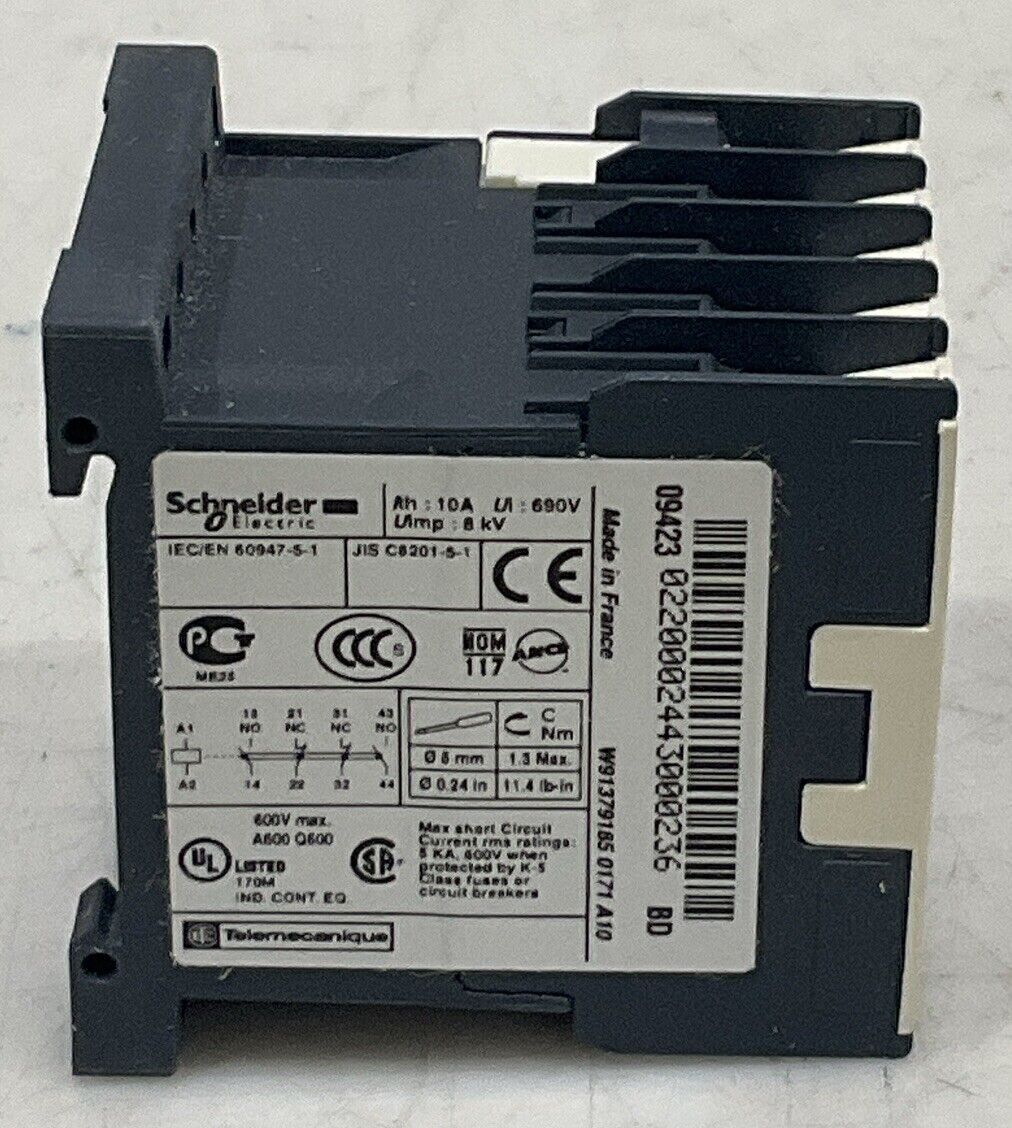 SCHNEIDER ELECTRIC FGR22-24S CA3KN-22BD3 CONTROL RELAY U3S