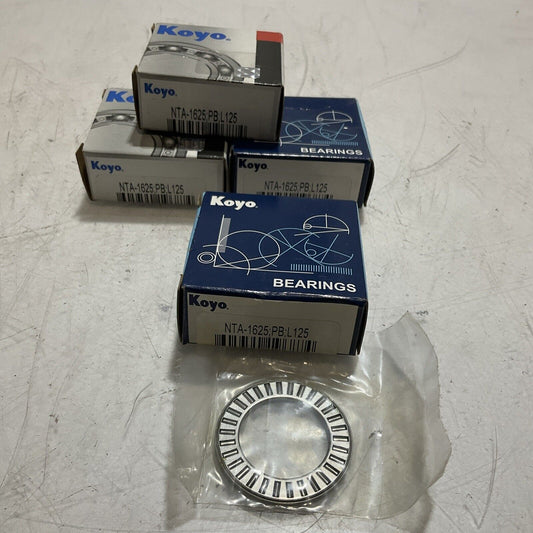KOYO  NTA-1625;PBL;L125  NEEDLE ROLLER  THRUST  BEARING LOT  4 U3S