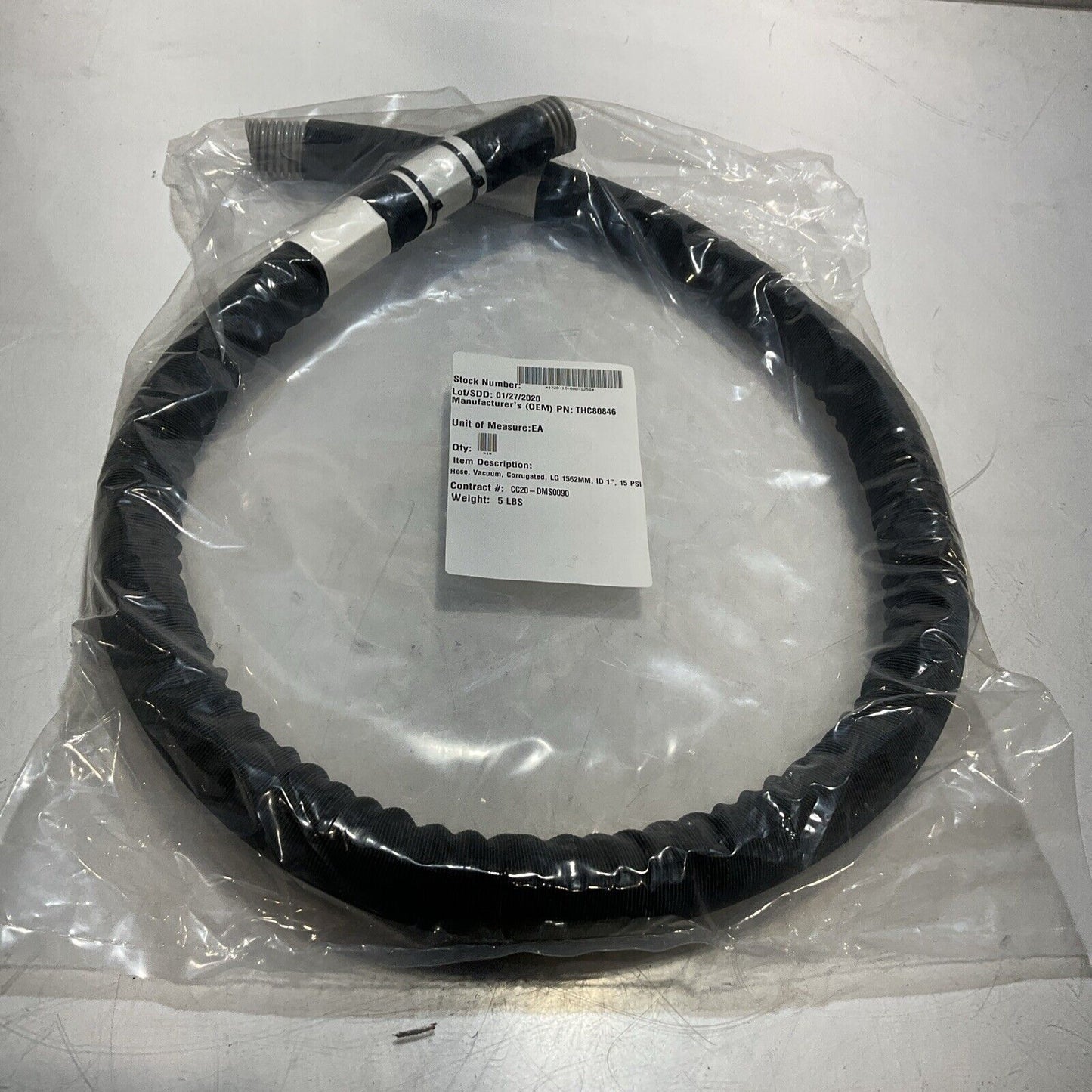 LG  THC80846 HOSE VACUUM CORRUGATED 1" LG15MM  U3S