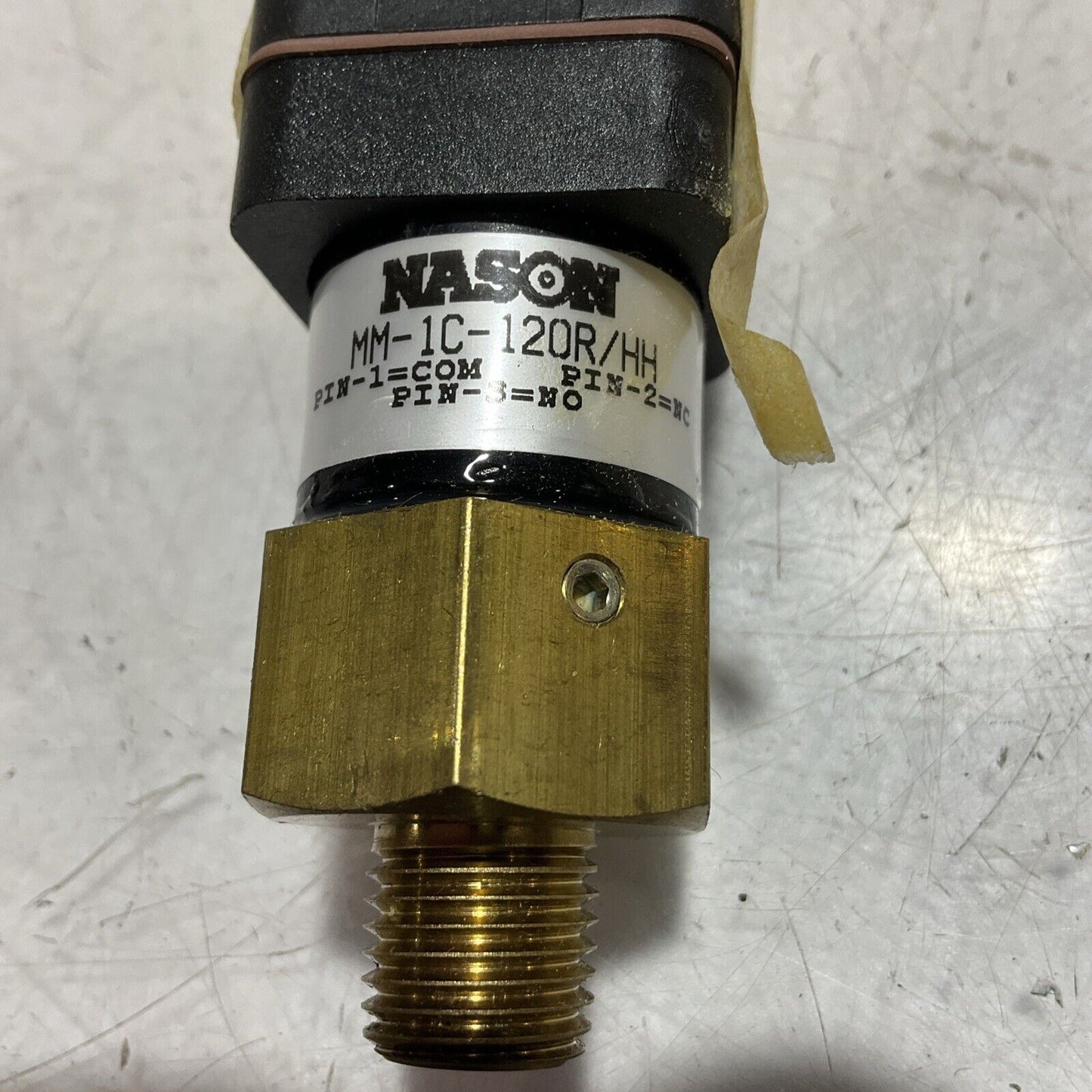 NASON  MM-1C-120R/HH  HYDRAULIC PRESSURE  SWITCH  PSI RISING  U3S