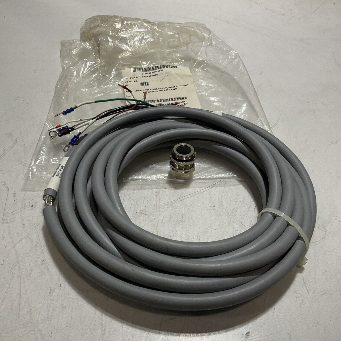 TURCK   E90298-STYLE 2464  CABLE ASSEMBLY  LOT OF 2  U3S