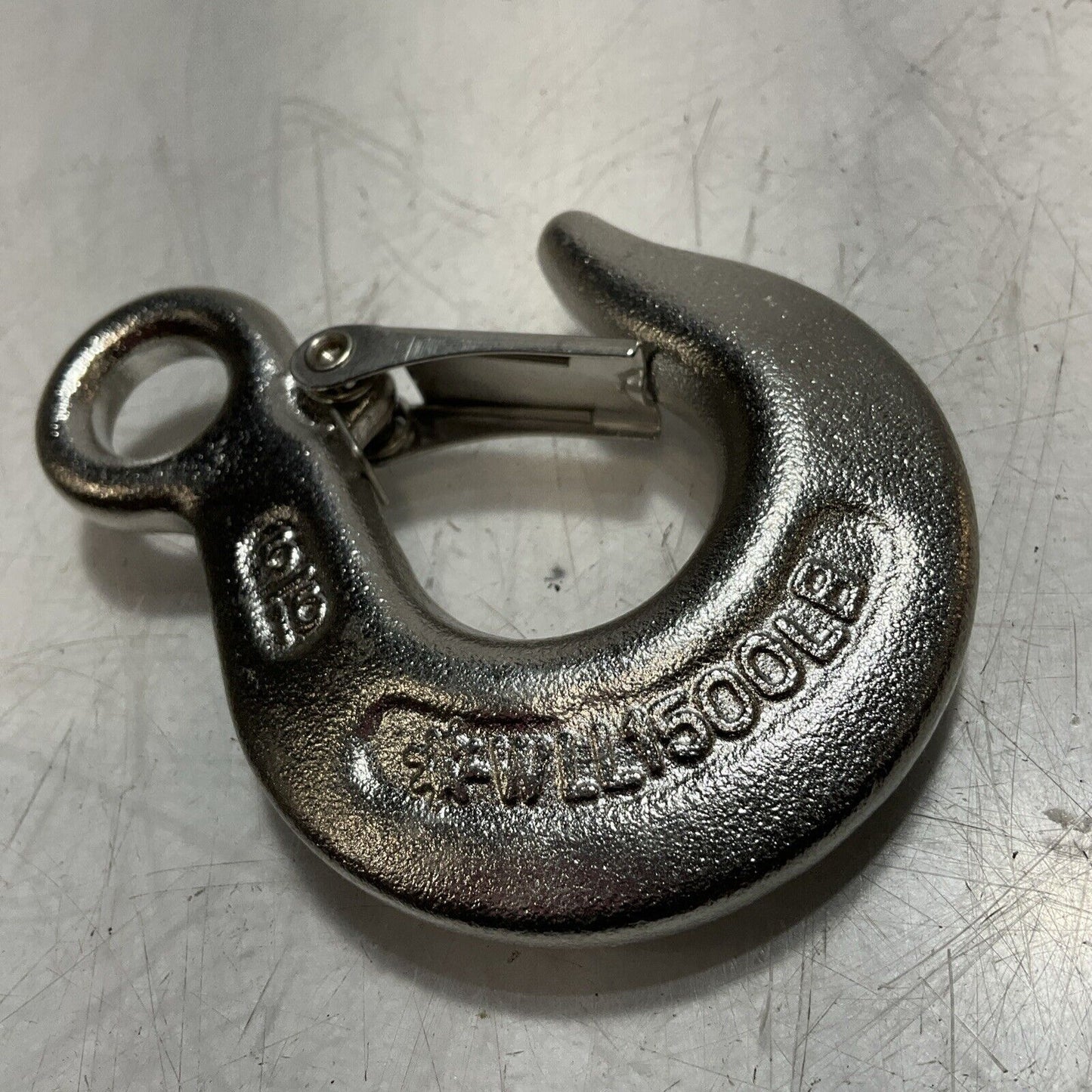 FORGED  316 EYE SLIP  HOOK   SIZE 5/16  LOT OF 3 U3S
